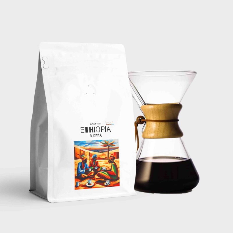 Arabica Etiopia Keffa - Kawowy Raj sklep ze świeżo paloną kawą. Etiopia Keffa to wyjątkowa Afrykańska kawa o intensywnych aromatach