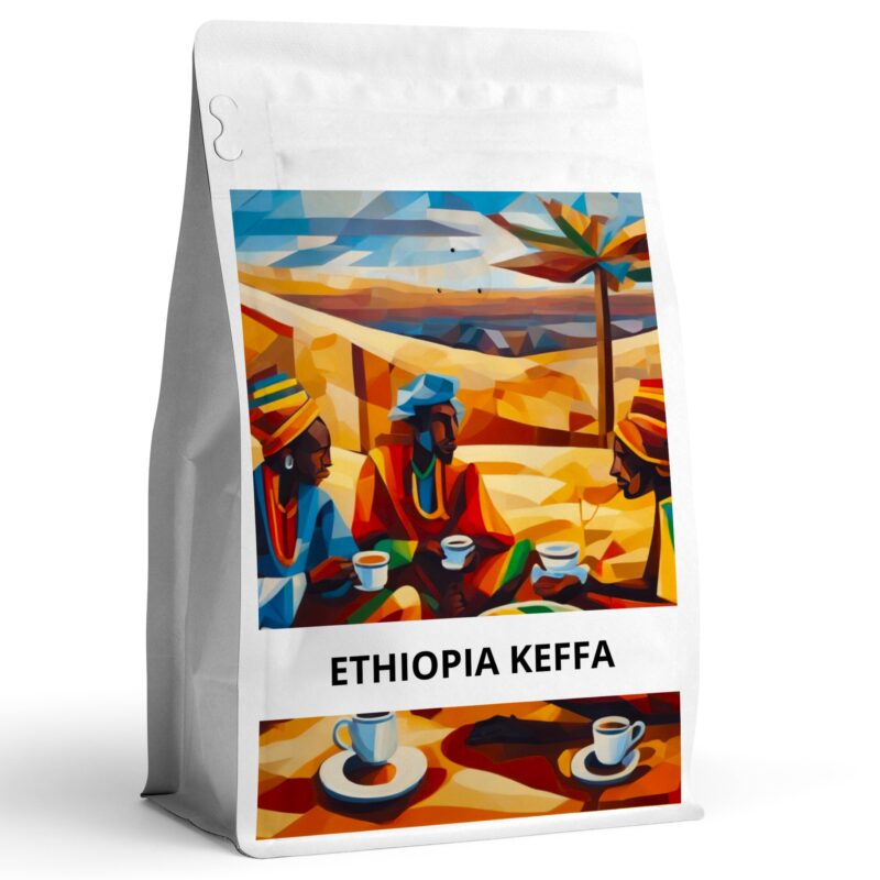Etiopia Keffa arabica Coffee Speciality Najwyższej jakości zaiarna kawa