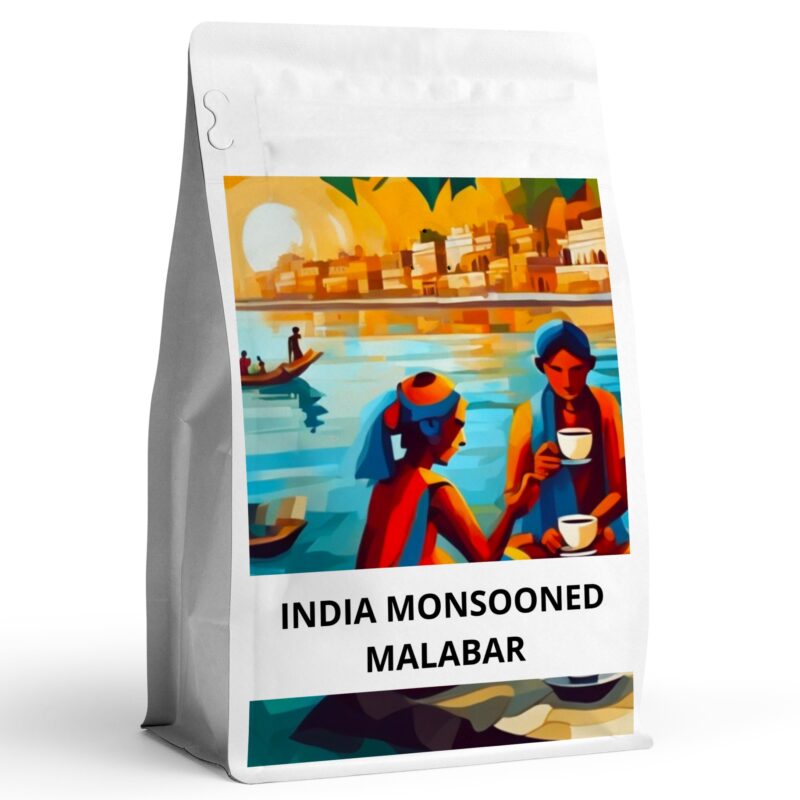 Indie Monsooned Malabar arabica Coffee Speciality Najwyższej jakości ziarna kawa Kawowyraj