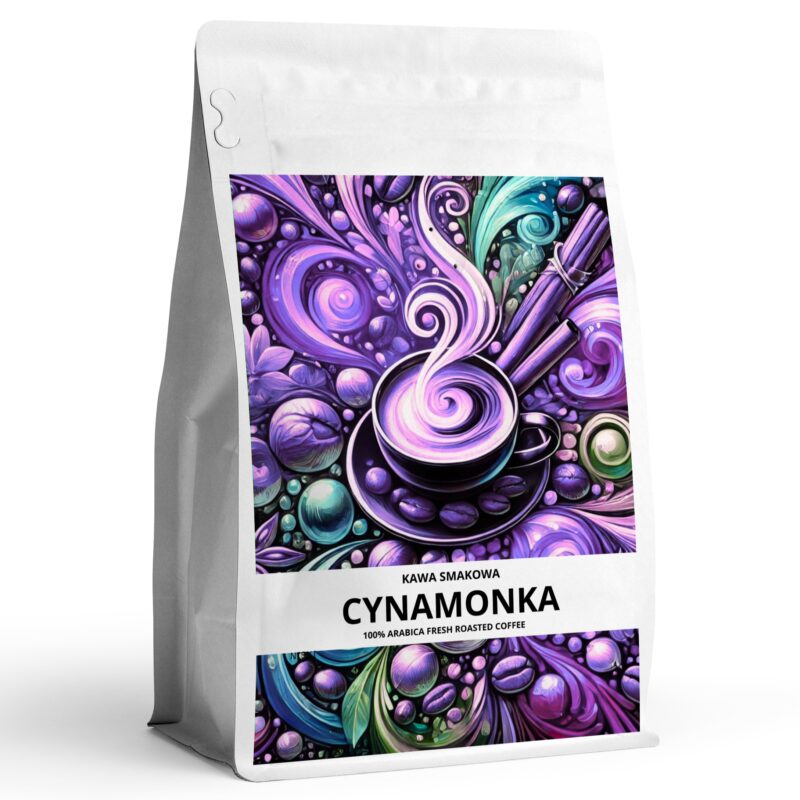 Kawa smakowa CYNAMONKA Najwyższej jakości kawa aromatyzowana 100 % arabica