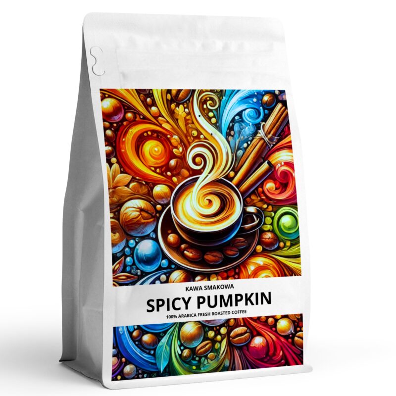 Kawa smakowa SPICY PUMPKIN Najwyższej jakości kawa aromatyzowana 100 % arabica