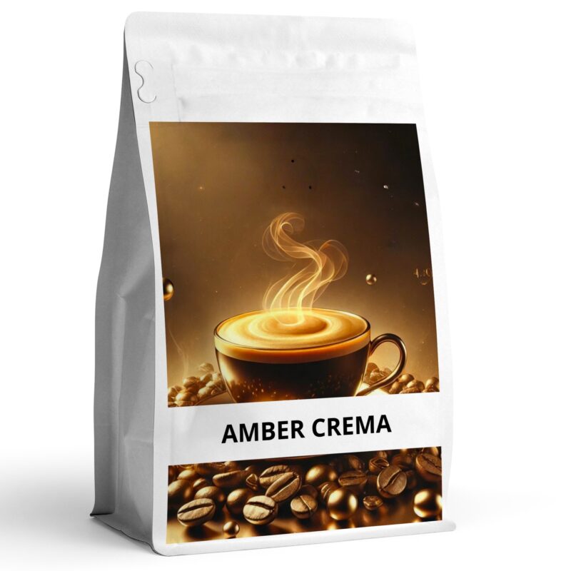 AMBER CREMA Blend miesznaka Najwyższej jakości kaw Kawowyraj