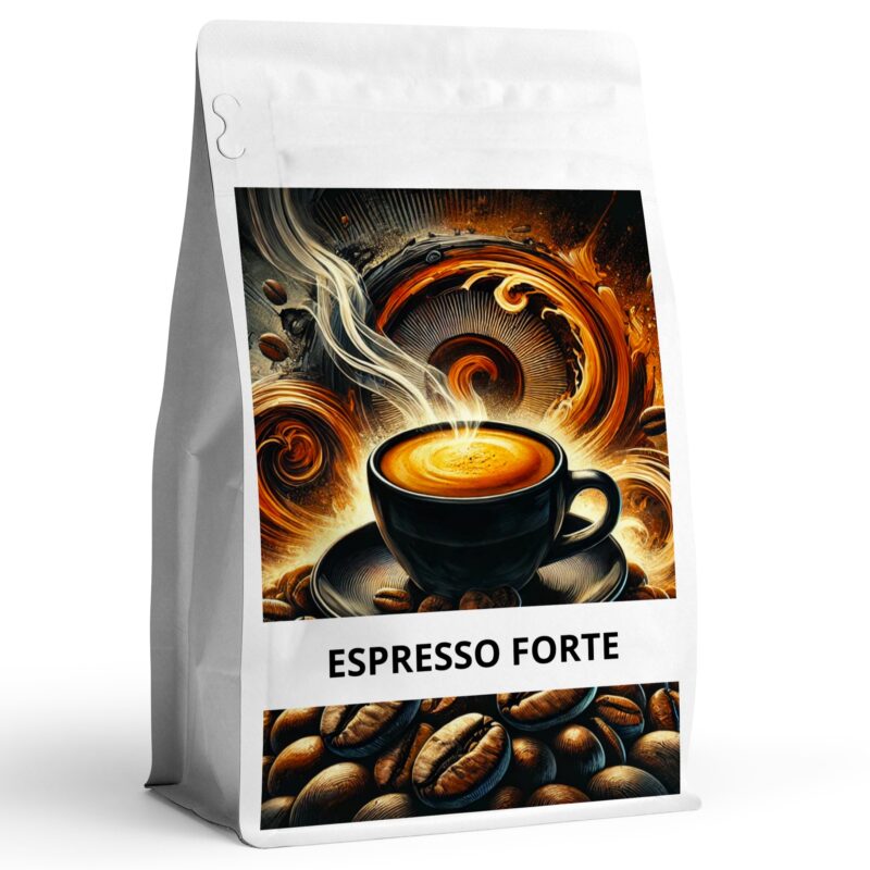 ESPRESSO FORTE Blend miesznaka Najwyższej jakości ziaren kawa Kawowyraj