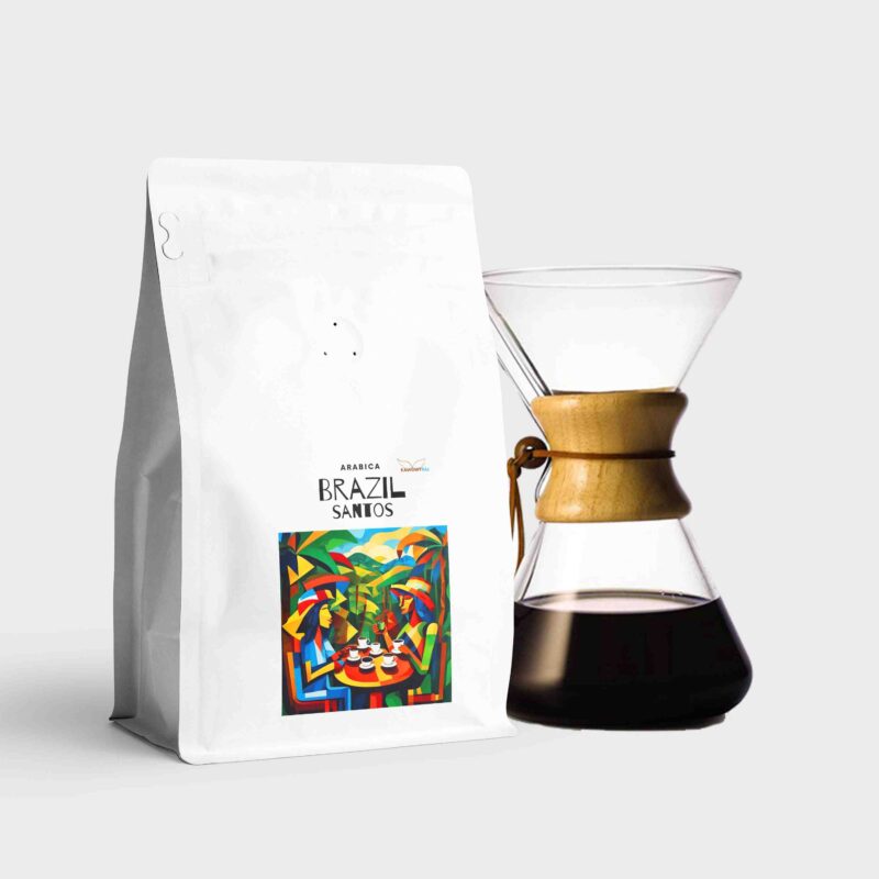 Arabica Brazil Santos - Kawowy Raj sklep ze świeżo paloną kawą. Brazylia Santos to niekwestionowana królowa kaw!