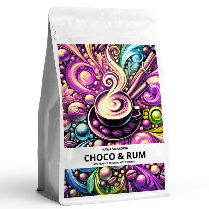 Kawa smakowa CHOCO & RUM najwyższej jakości kawa aromatyzowana