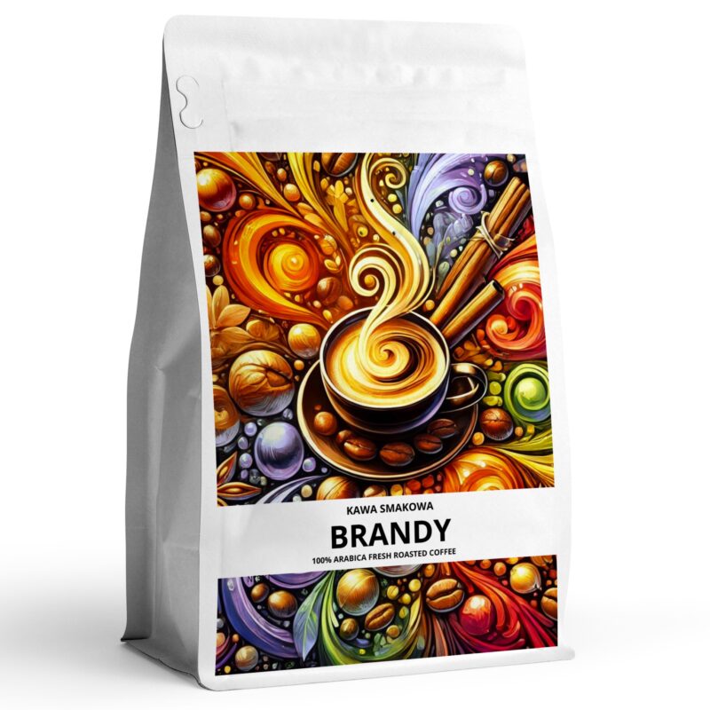 Kawa smakowa BRANDY Najwyższej jakości kawa aromatyzowana 100 % arabica