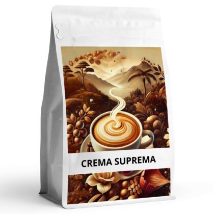 CREMA-SUPREMO-blend-mieszanka-niajwyzszej-jakosci-kaw. Kawowy Raj. Sklep z najlepszą kawą