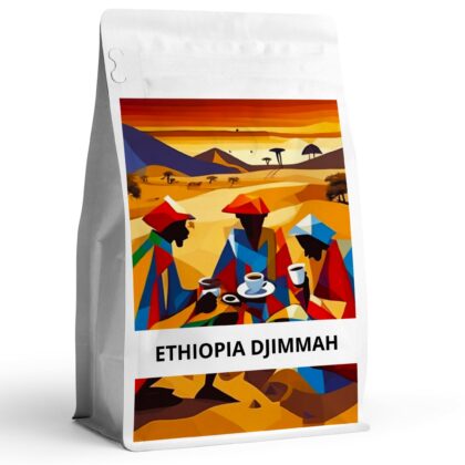 Etiopia-Djimmah-arabica-Coffee-Speciality-Najwyzszej-jaosci-ziarna. Kawowy Raj. Sklep z najlepszą kawą