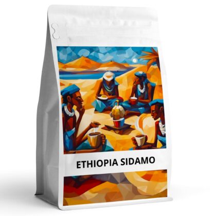 Etiopia-Sidamo-arabica-Coffee-Speciality-Najwyzszej-jakosci-ziarna-kawa. Kawowy raj. Sklep z najlepszą kawą