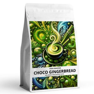 Kawa-smakowa-CHOCO-GINGERBREAD-Najwyzszej-jakosci-kawa-aromatyzowana-100-arabica. Kawowy raj. Sklep z kawą smakową