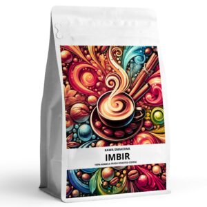 Kawa-smakowa-IMBIR-Najwyzszej-jakosci-kawa-aromatyzowana-100-arabica. kawowy raj. Sklep z kawami smakowymi