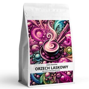 Kawa-smakowa-ORZECH-LASKOWY-Najwyzszej-jakosci-kawa-aromatyzowana-100-arabica. kawowy raj. Sklep z kawami smakowymi