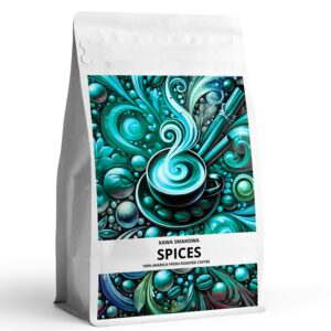 Kawa-smakowa-SPICES-Najwyzszej-jakosci-kawa-aromatyzowana-100-arabica. Kawowy Raj. Sklep z kawami smakowymi