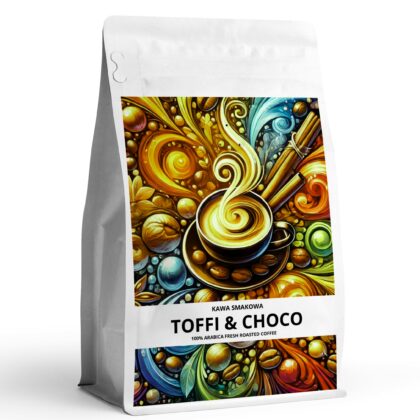 Kawa-smakowa-TOFFI-CHOCO-Najwyzszej-jakosci-kawa-aromatyzowana-100-arabica. kawowy raj. Sklep z kawą smakową