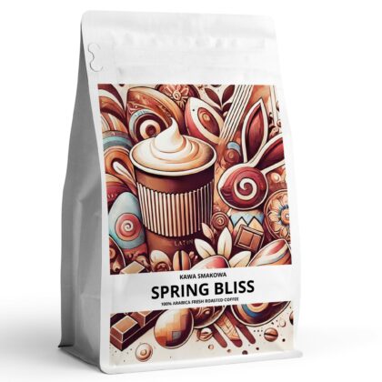 Spring bliss kawa smakowa inspirowana świętami wielkanocnymi. kawowy Raj. Sklep z kawami smakowymi