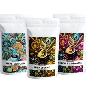 Zestaw-deserowa-pokusa. kawowy Raj. Sklep z najlepszą kawą. Zestaw prezentowy z kawami smakowymi