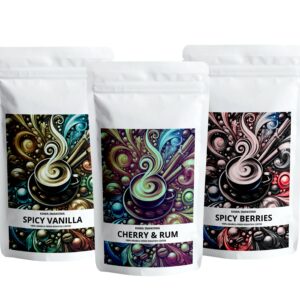 Zestaw-kaw-PIKANTNA-PRZYGODA. Kawowy Raj. Sklep z najlepsza kawą. Zestaw prezentowy